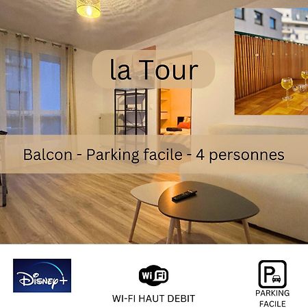 La Tour - Tout Confort - Hypercentre - Balcon #Sirdest Франконвіль Екстер'єр фото